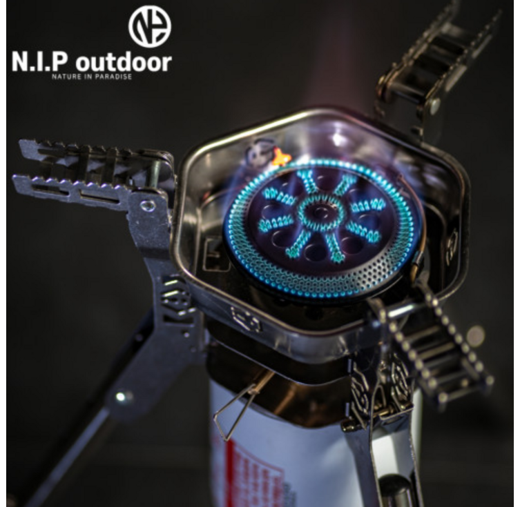 NIP 옥타곤 액출 고화력 캠핑 낚시 파워스토브